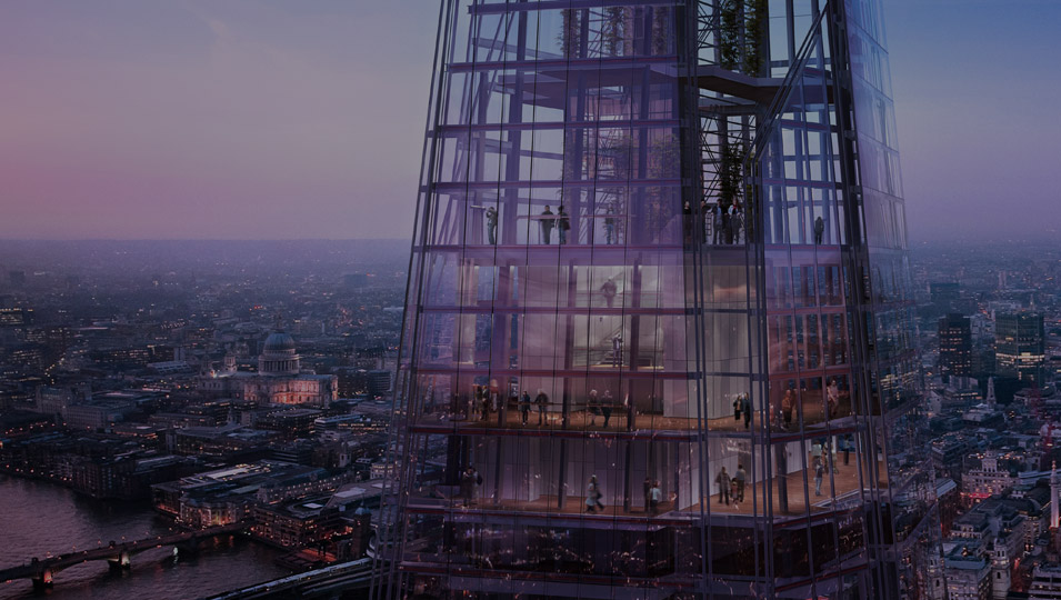 Neues Wahrzeichen: Das 310 Meter hohe Gebäude namens "The Shard" wurde im Juli...